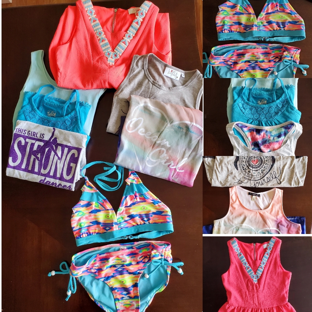 Justice Girls bundle size 10